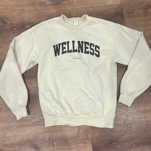 Sporty and Rich “wellness” crewneck sweatshirt